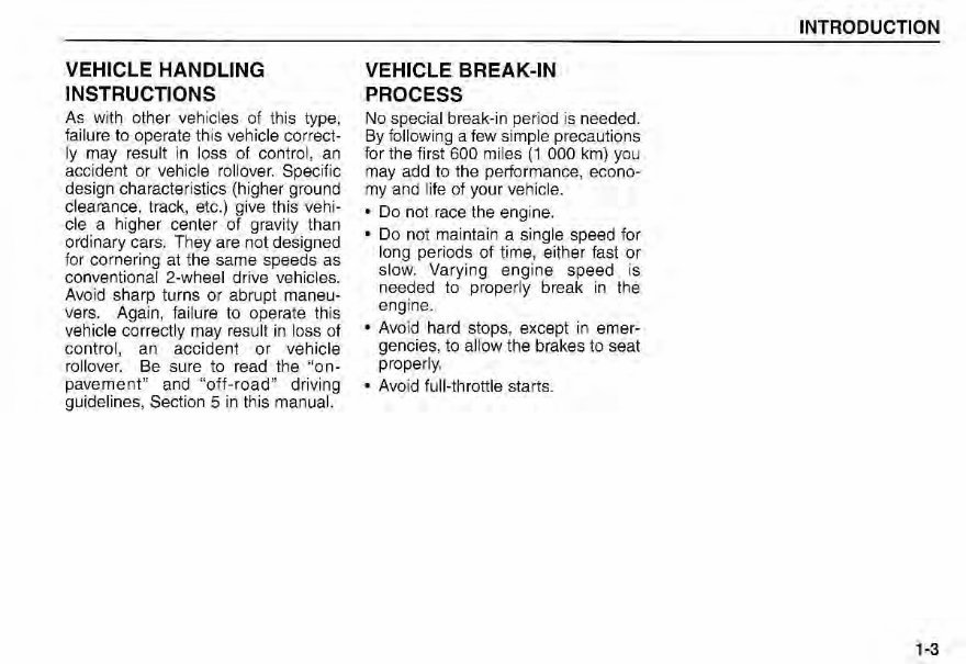 2004 KIA Sorento Owners Manual preview img 4