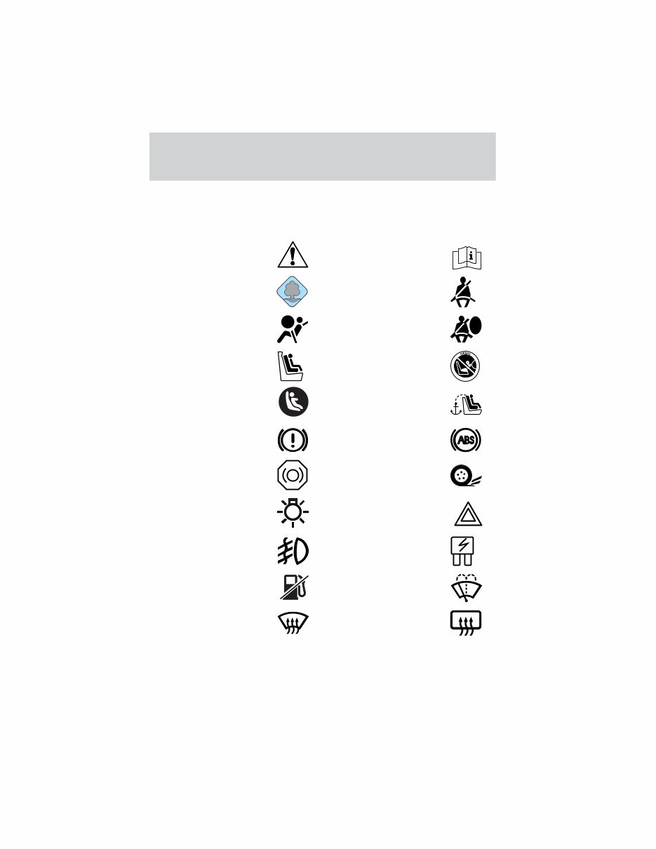 2003 MAZDA Tribute Owners Manual preview img 6