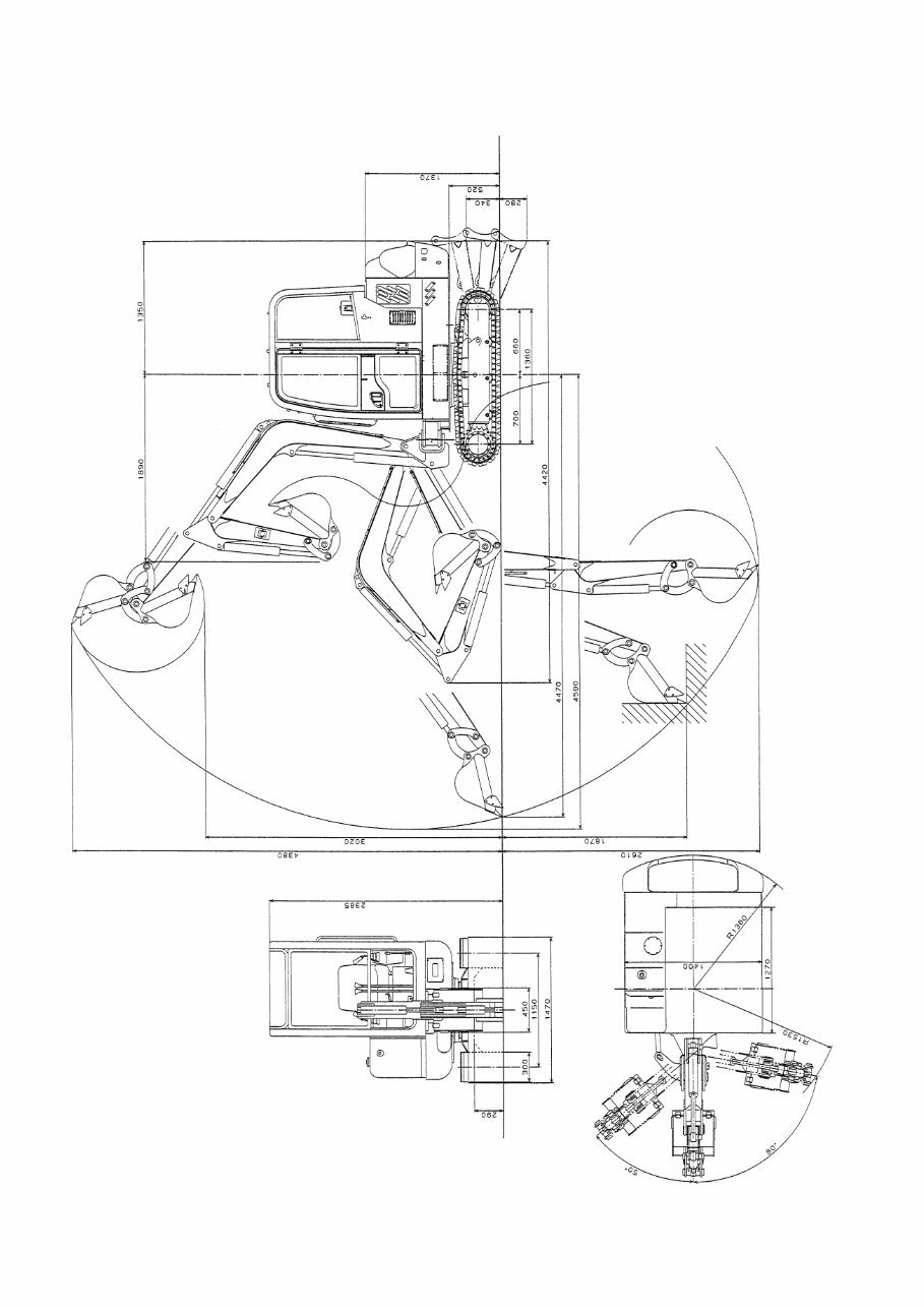 Hanix H26C mini excavator service and parts manual preview img 10