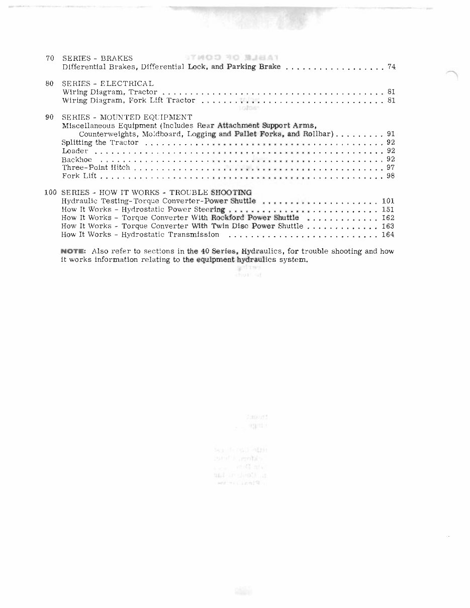 CASE 580CK 580 580B CK Tractor DIGGER BACKHOE Service Workshop Engines Fuel System Electrical Steering Pow preview img 3