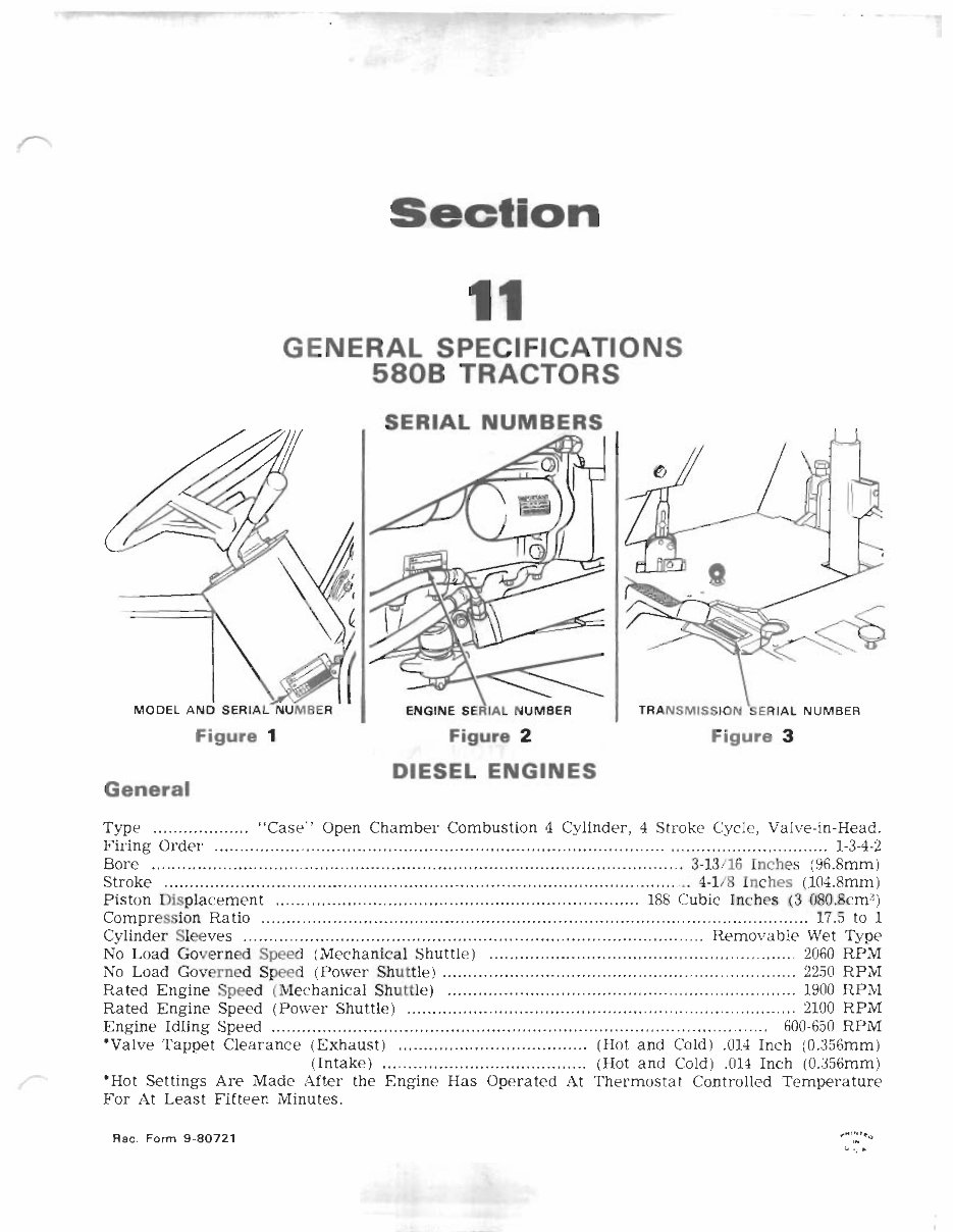 CASE 580CK 580 580B CK Tractor DIGGER BACKHOE Service Workshop Engines Fuel System Electrical Steering Pow preview img 4