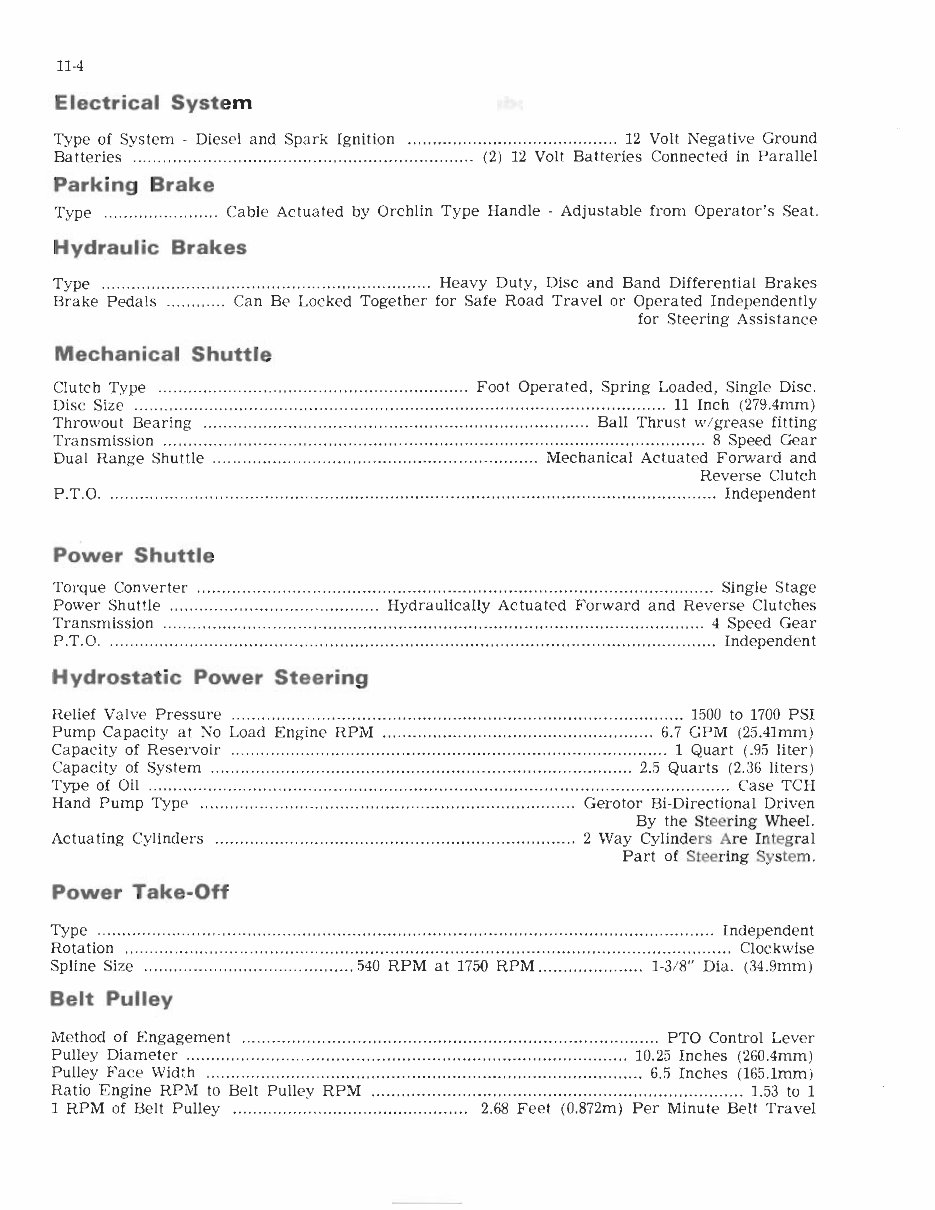 CASE 580CK 580 580B CK Tractor DIGGER BACKHOE Service Workshop Engines Fuel System Electrical Steering Pow preview img 7