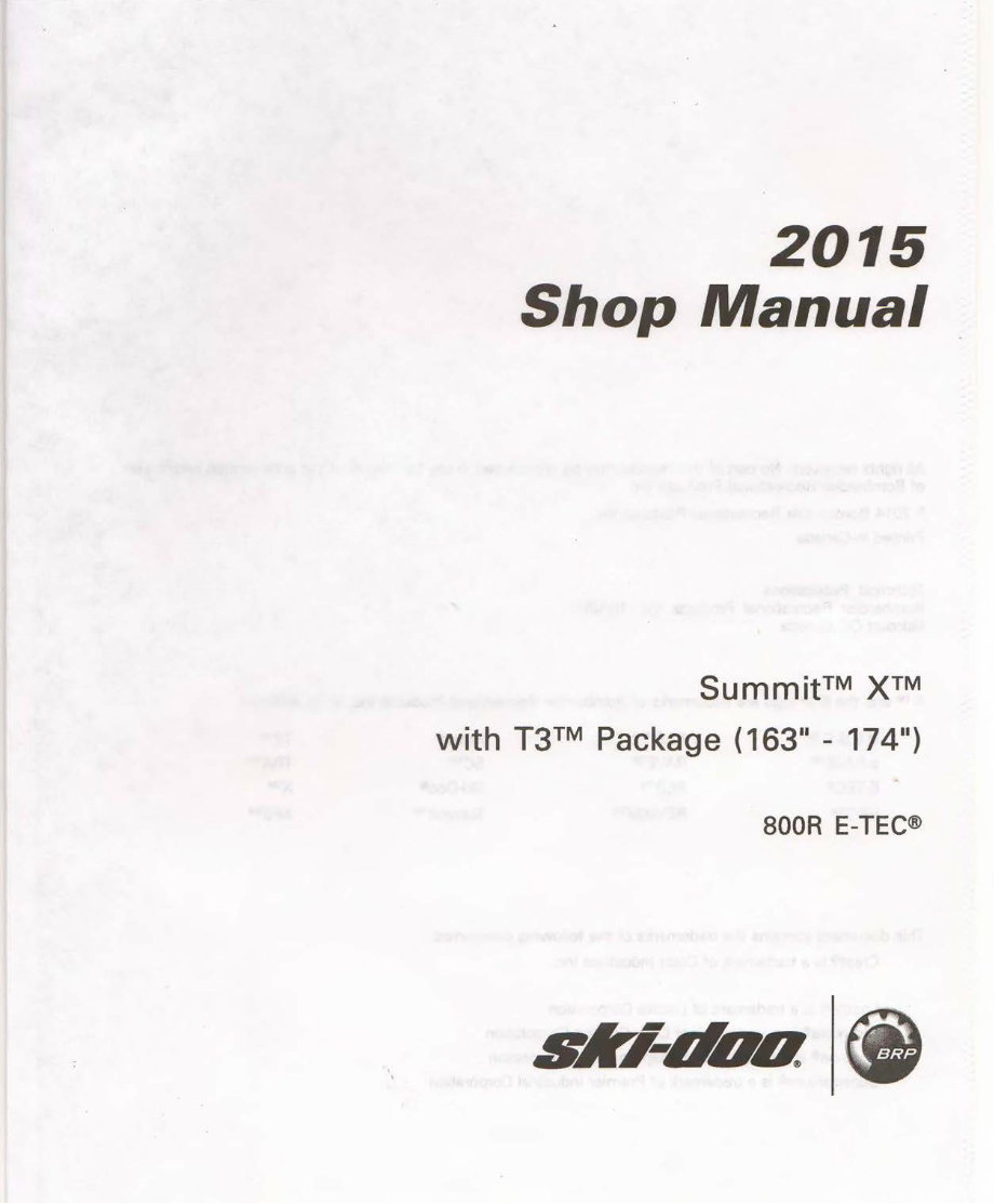 2016-2016 Ski-Doo Summit X T3 Package (163