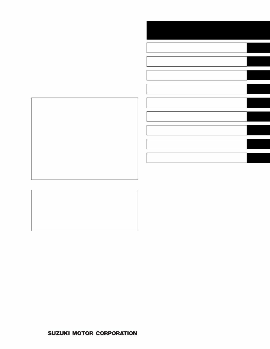 Suzuki DRZ 400 DRZ400 Service Repair Manual preview img 1