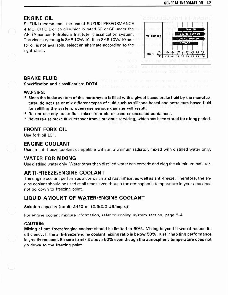 1993 Suzuki GSXR1100 Service & Repair Manual preview img 7