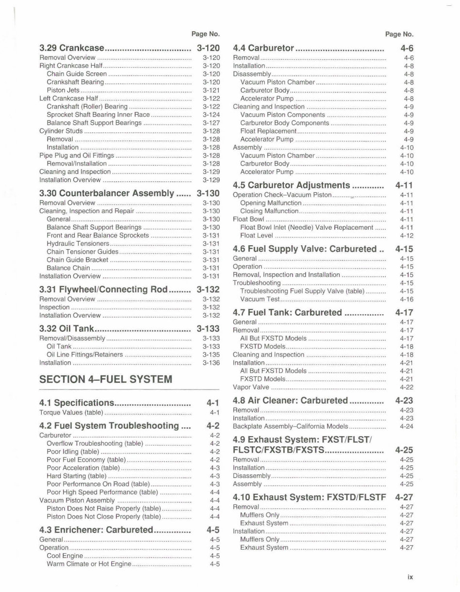2006-2009 Harley-Davidson FXSTB Softail Night Train OEM Service & Repair Manual preview img 10