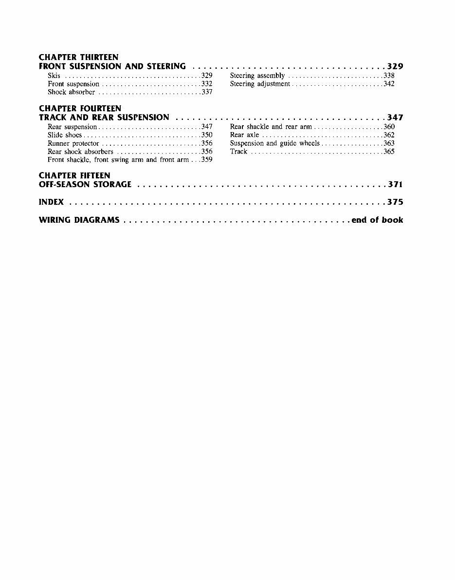 1985-1989 Ski-Doo Tundra Service & Repair Manual preview img 4