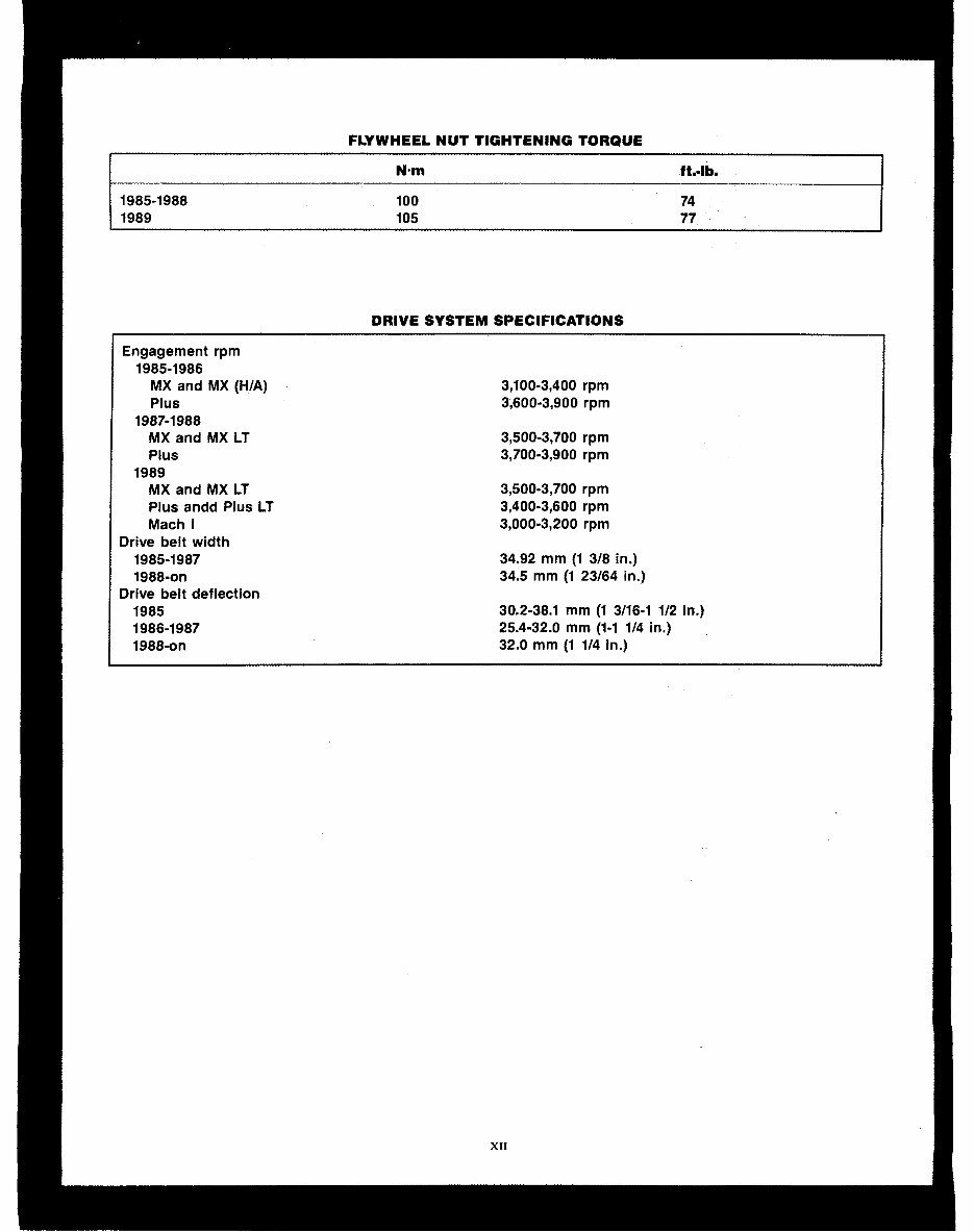 1985-1989 Ski-Doo Tundra Service & Repair Manual preview img 8