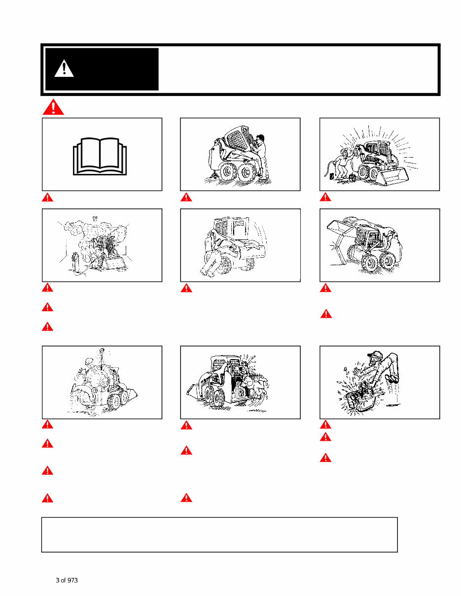 Bobcat S185 Turbo 517625001+ Factory Service & Work Shop Manual preview img 3