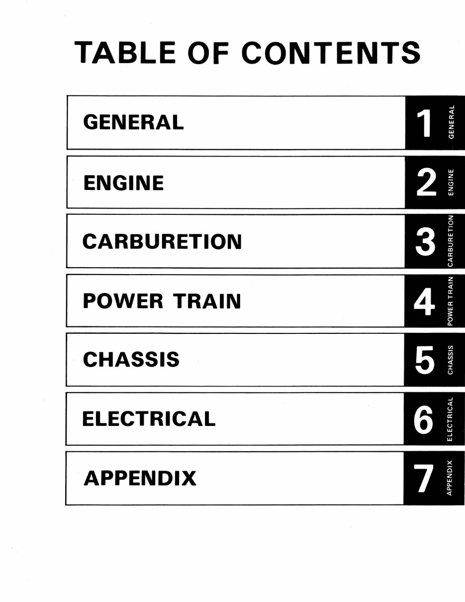 1983 YAMAHA ENTICER ET340 Factory Service & Work Shop Manual preview img 1