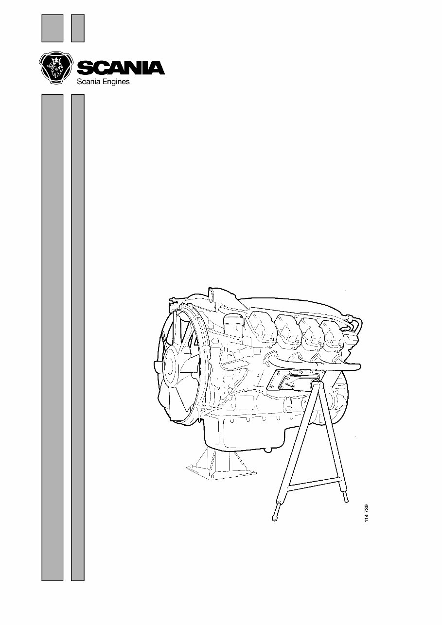 Scania DC16 & Di16 Dc Di 16 Diesel Engine Full Service & Repair Manual preview img 1
