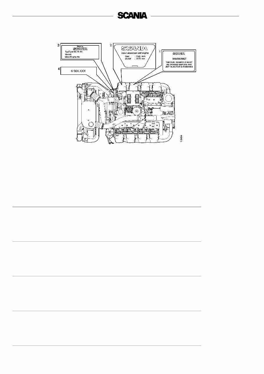 Scania DC16 & Di16 Dc Di 16 Diesel Engine Full Service & Repair Manual preview img 4