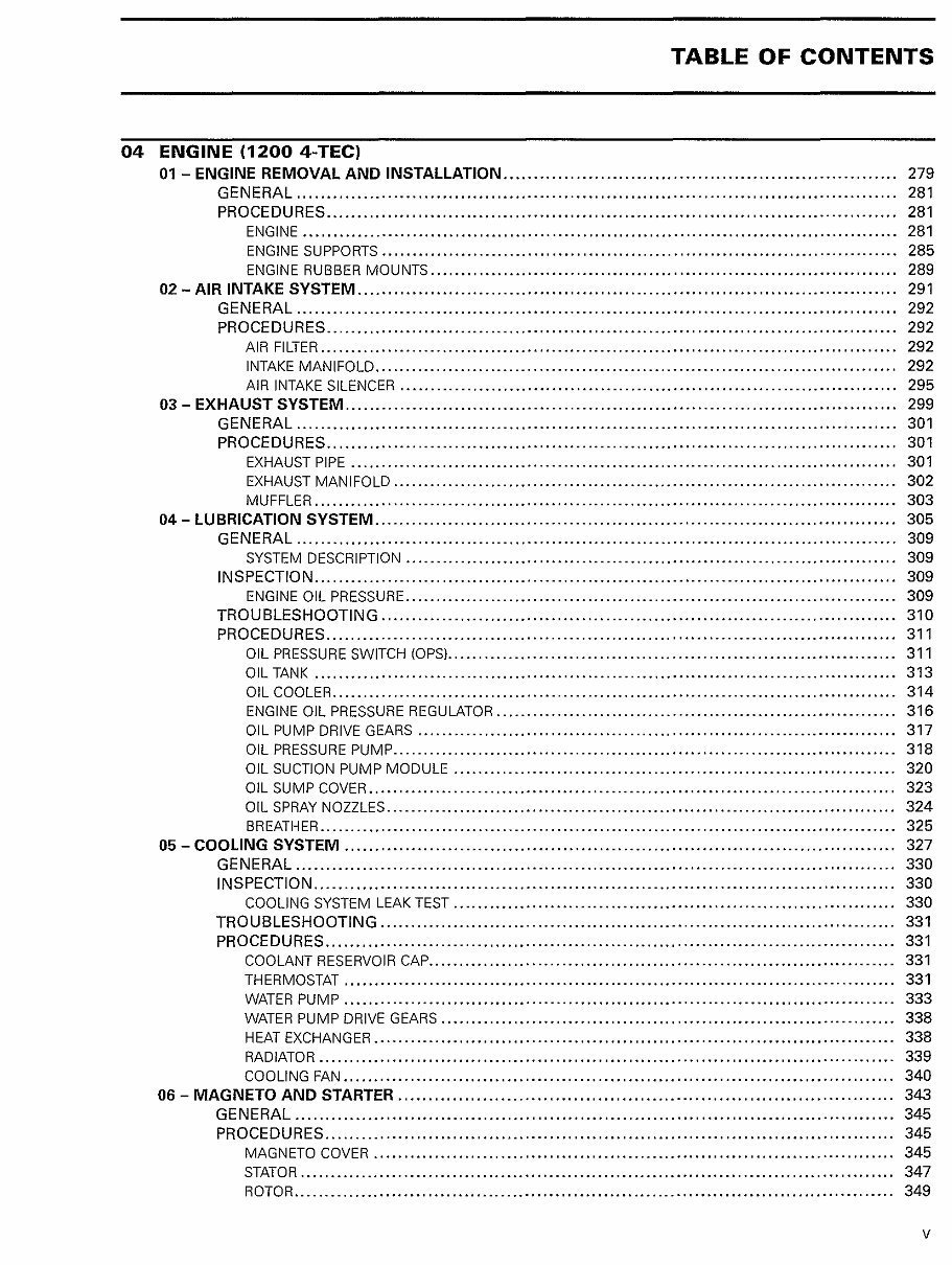 2010-2012 Ski-Doo REV-XU Snowmobile All Models Service & Repair Manual preview img 6