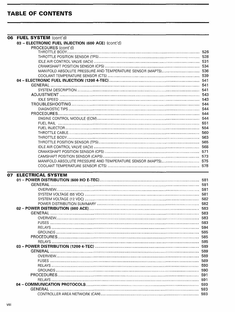 2010-2012 Ski-Doo REV-XU Snowmobile All Models Service & Repair Manual preview img 9