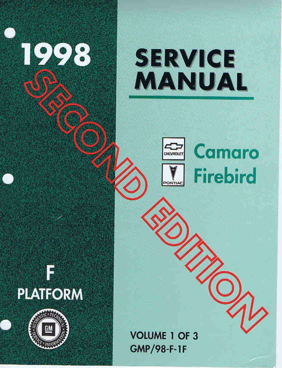 1993-2002 Pontiac Firebird Service & Repair Manual preview img 1