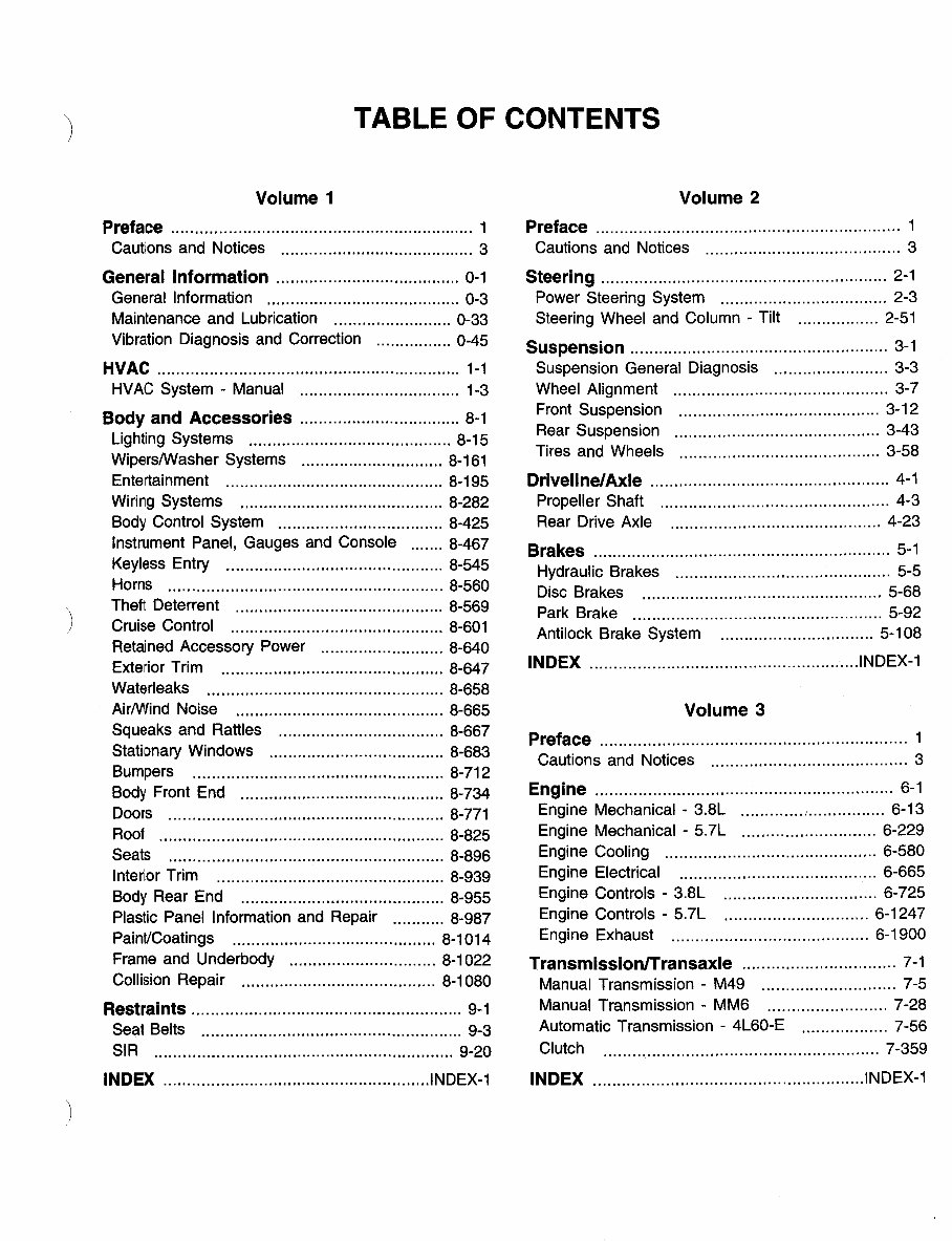 1993-2002 Pontiac Firebird Service & Repair Manual preview img 3