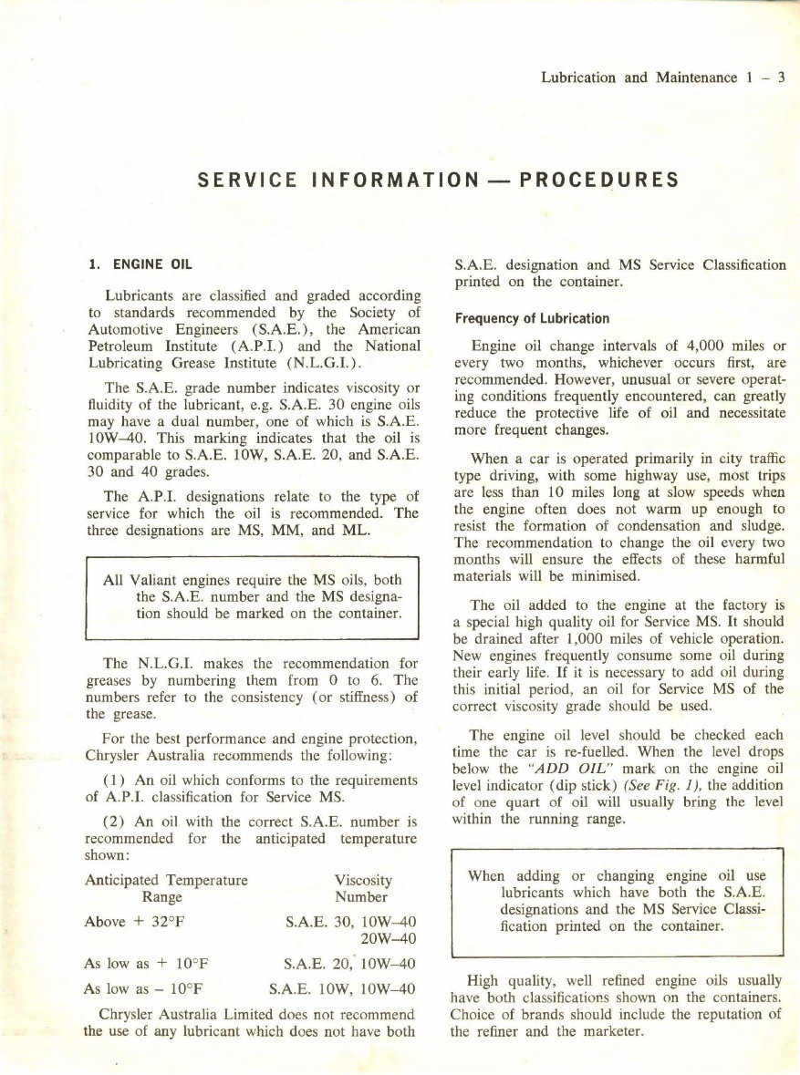 Chrysler Valiant VF Series workshop manual preview img 8