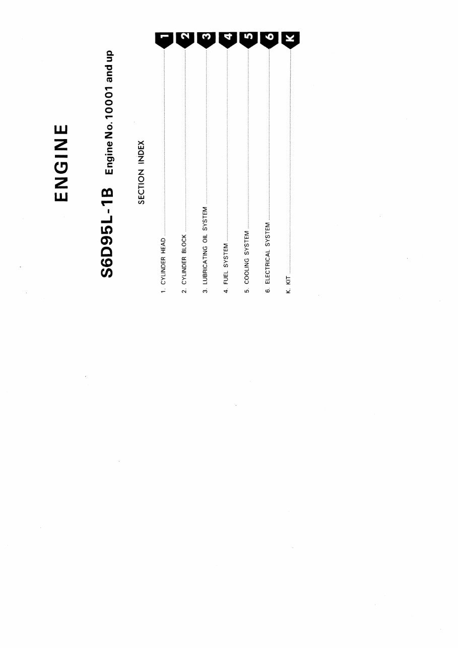 Komatsu PC180LC-3K Hydraulic Excavator Parts Catalogue Manual preview img 9