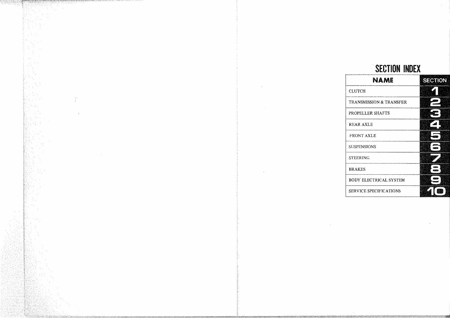 Daihatsu Taft F50 2.2L Diesel Blizzard Complete Workshop Service Repair Manual preview img 2