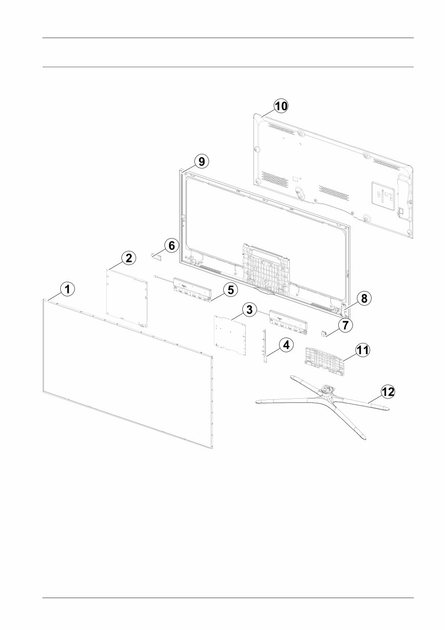 Samsung UN65F7100 UN65F7100AF UN65F7100AFXZA Service Manual preview img 1
