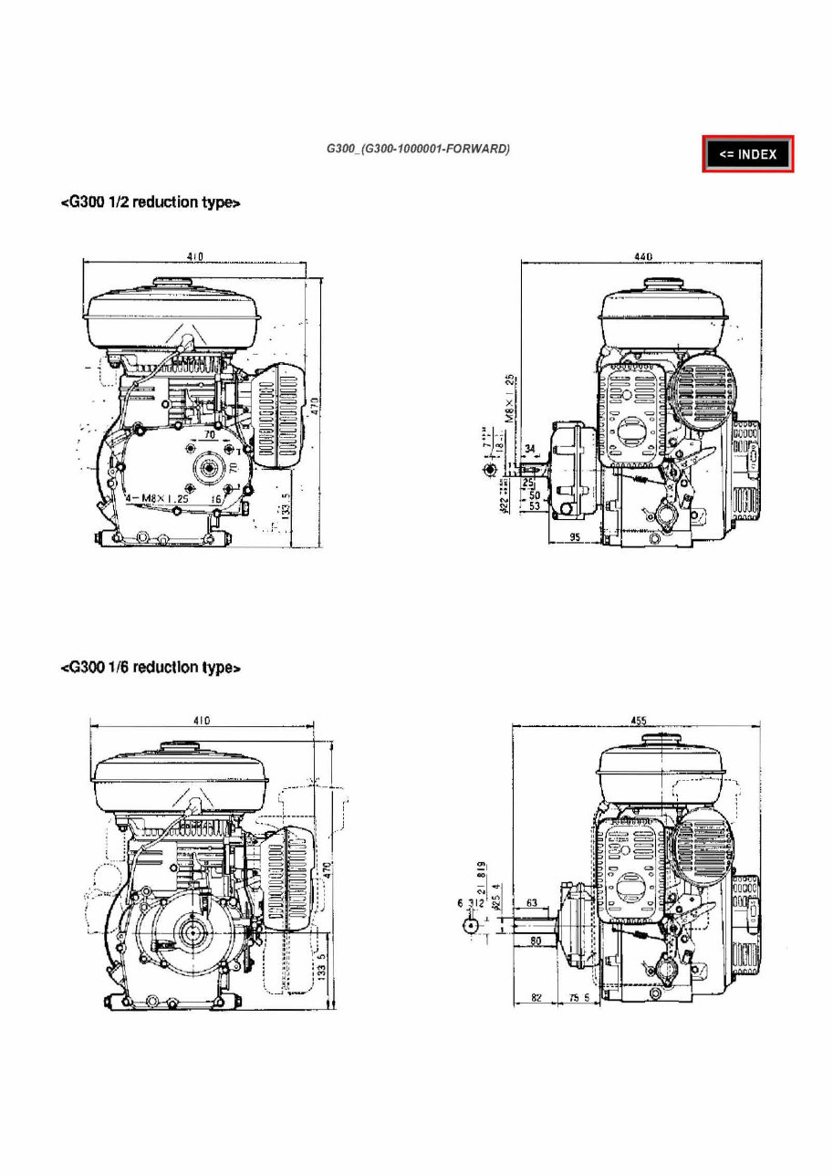 Honda G300 Horizontal Shaft Engine Complete Workshop Service Repair Manual preview img 7
