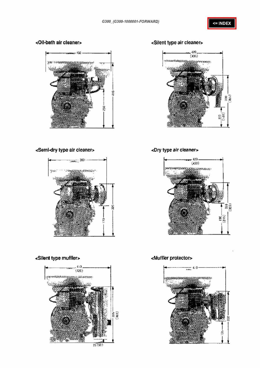 Honda G300 Horizontal Shaft Engine Complete Workshop Service Repair Manual preview img 8