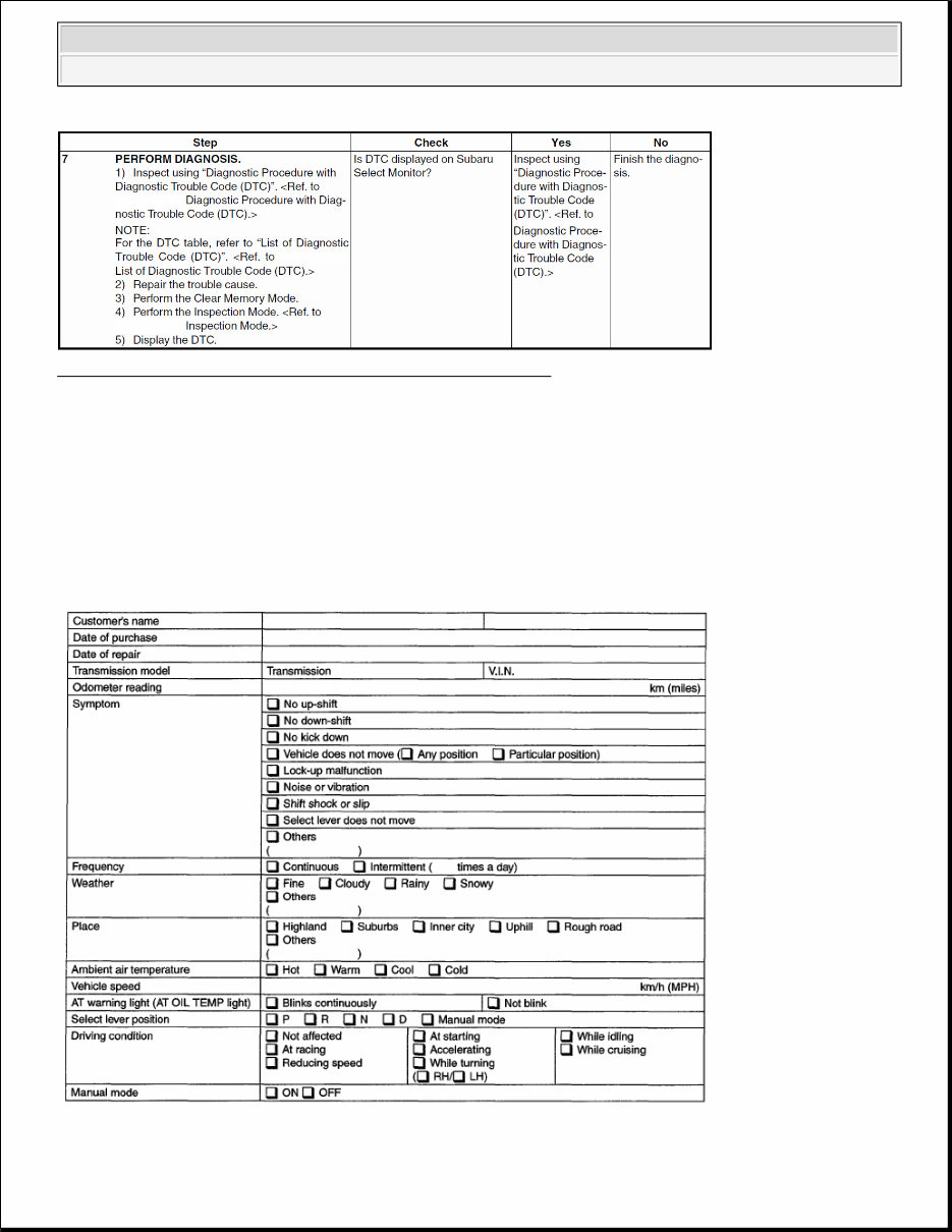 2010 Subaru Tribeca Service & Repair Manual Software preview img 7