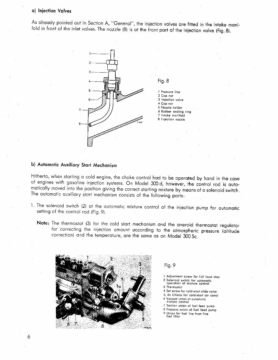 1952-1958 Mercedes-Benz 300S/300Sc (W188) Service & Repair Manual preview img 3