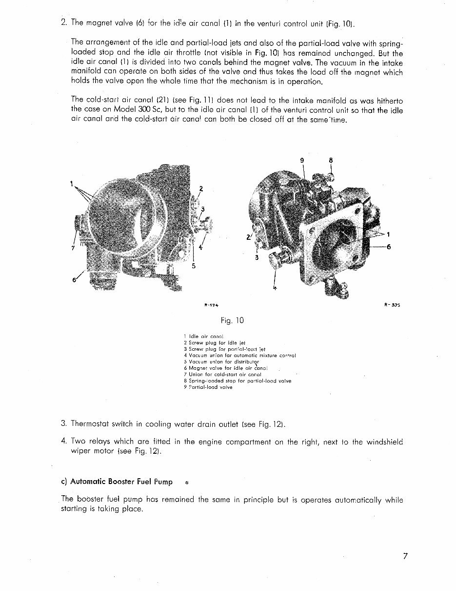 1952-1958 Mercedes-Benz 300S/300Sc (W188) Service & Repair Manual preview img 4