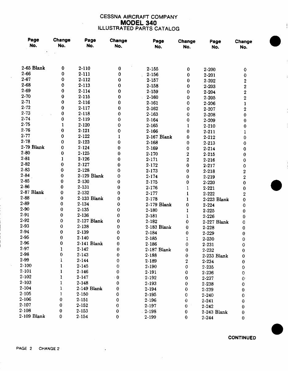 1972-1980 Cessna 340 IPC Parts Catalog (P653-2-12) preview img 6
