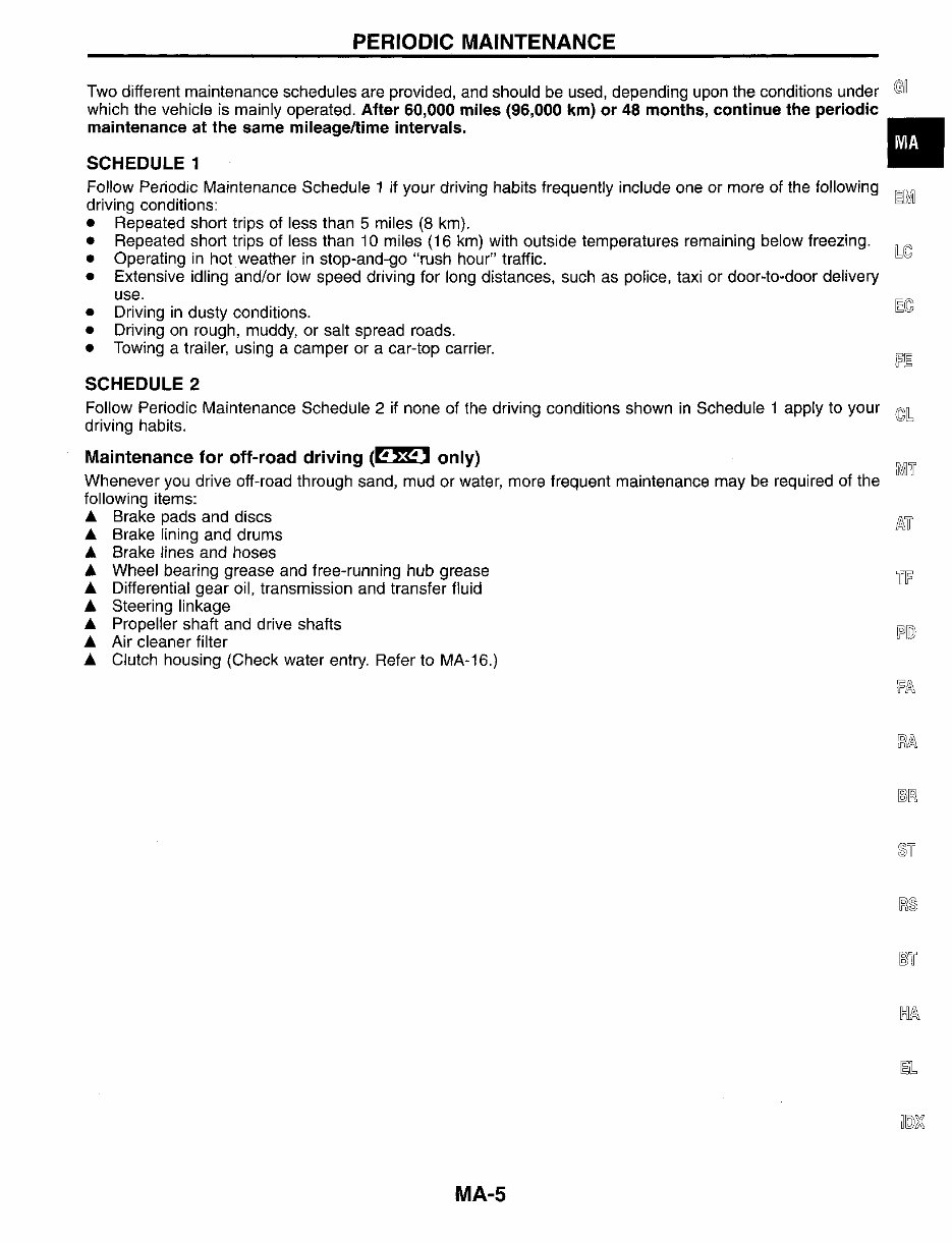 1986-1997 Nissan Navara (D21) Service & Repair Manual preview img 10