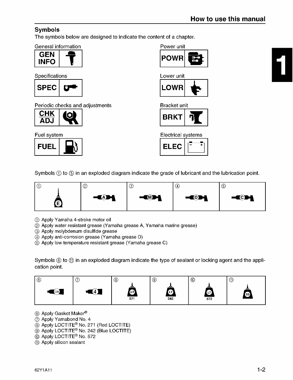 2001 2002 2003 Yamaha 50hp 4-stroke & High Thrust models & 2001-2003 F50(35hp) Jetdrive Outboard Models Service Manual preview img 5