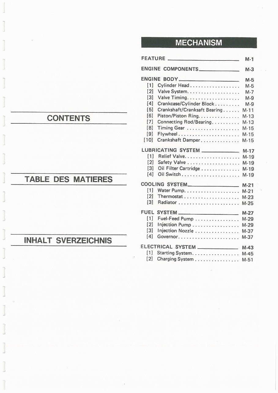 Kubota S2200-B / S2600-B / S2800-B Diesel Engines Service & Repair Manual preview img 6