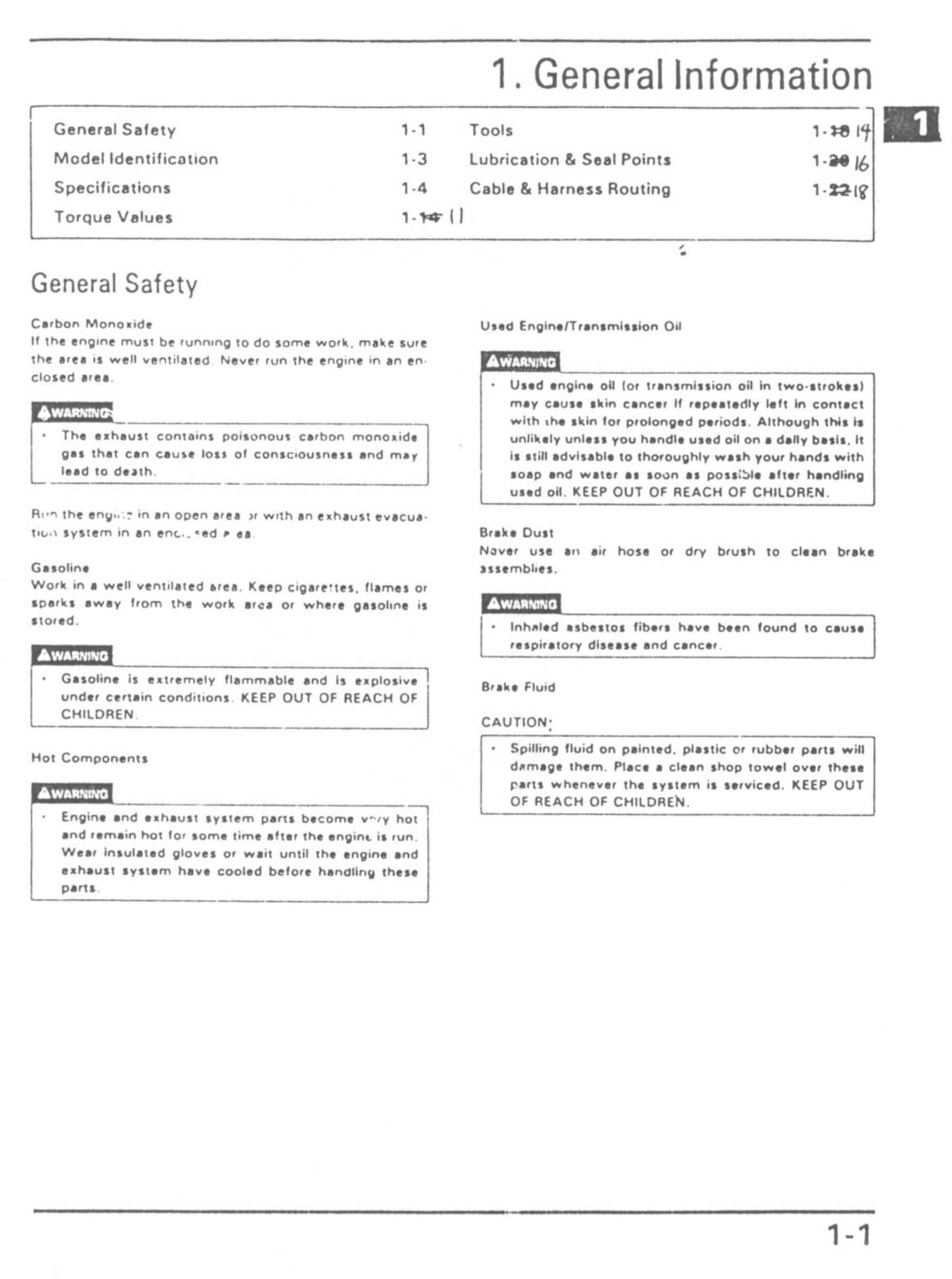 HONDA SPADA VT250 Service Repair Manual preview img 5