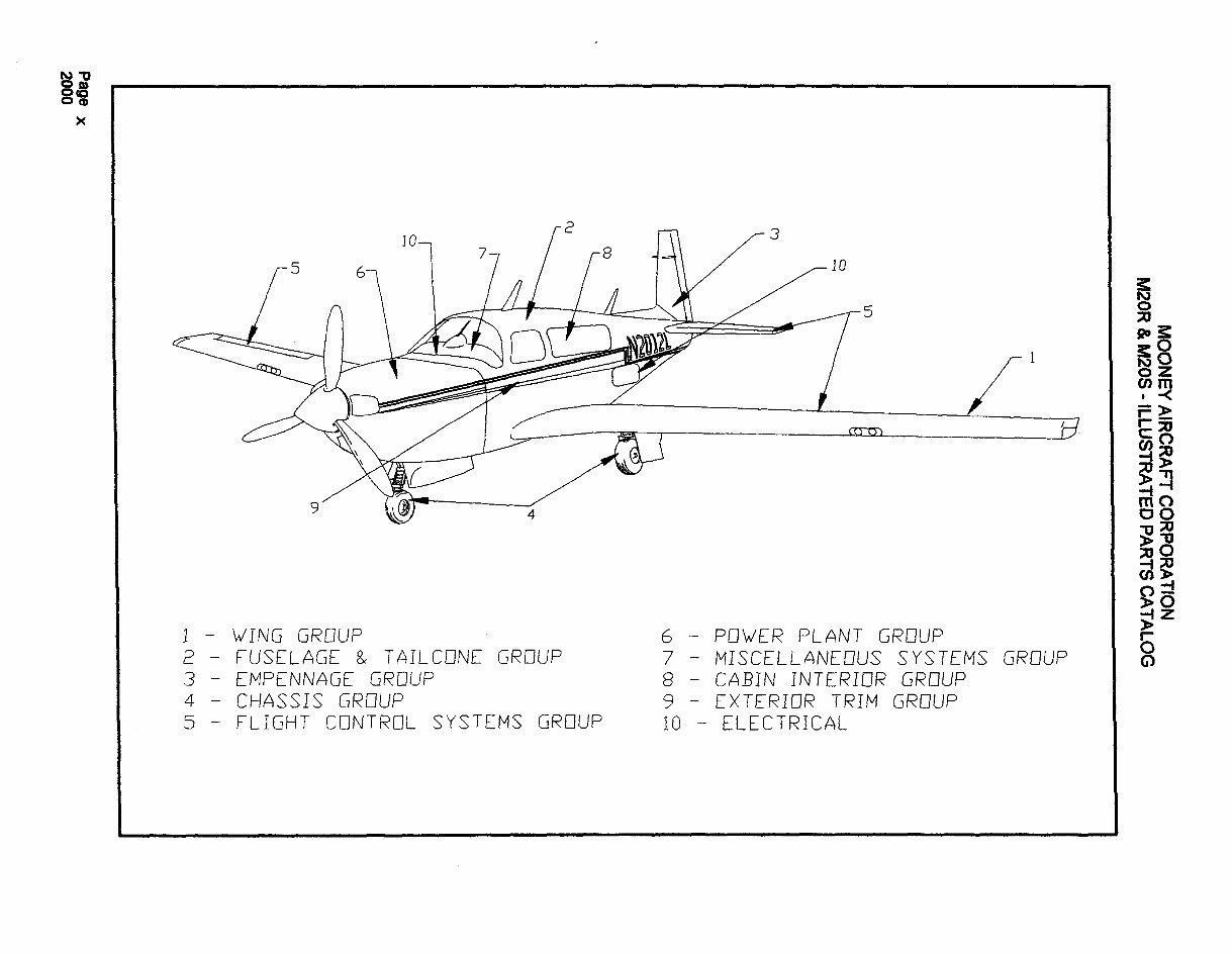 Mooney M20R Illustrated Parts Catalog Manual M20-R - IMPROVED - preview img 10