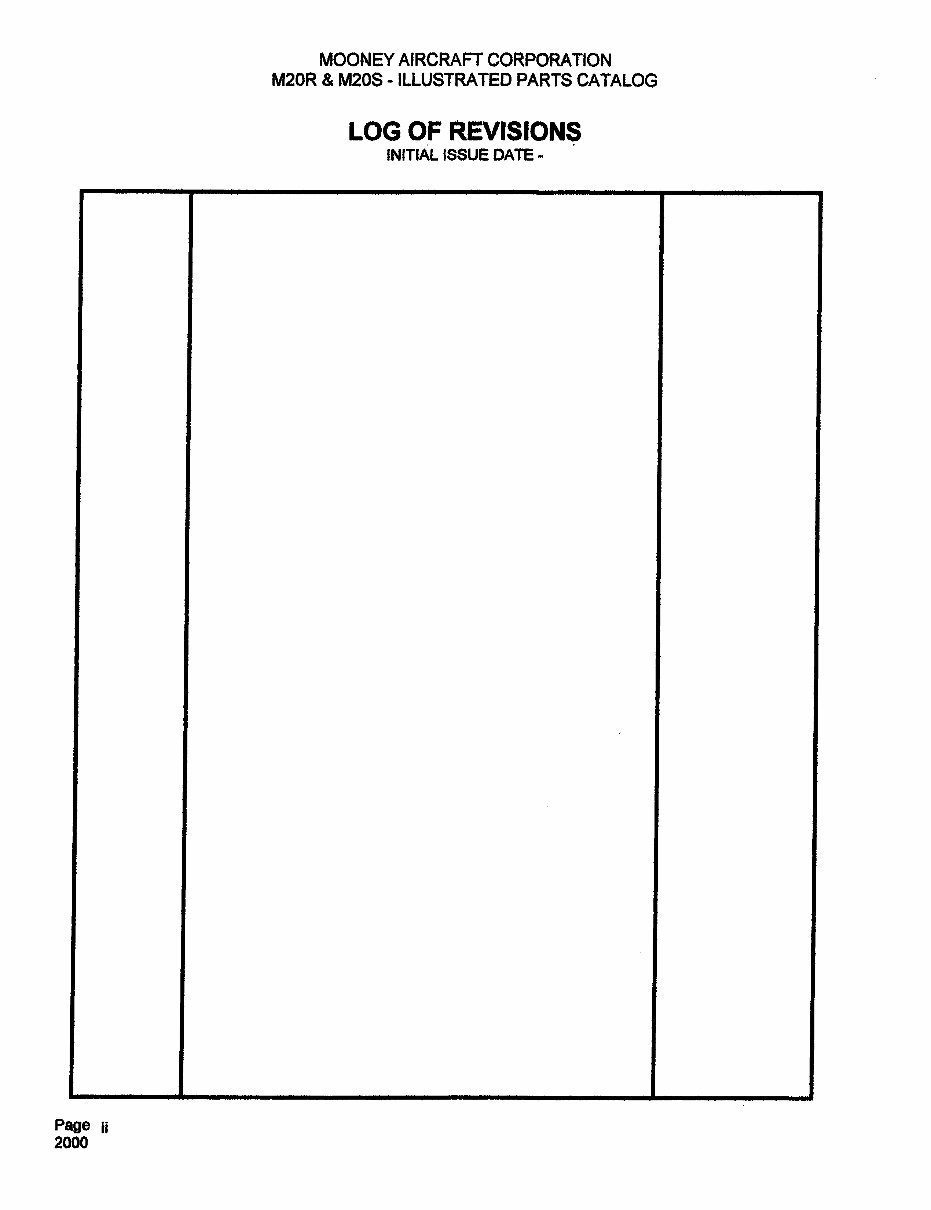 Mooney M20R Illustrated Parts Catalog Manual M20-R - IMPROVED - preview img 4