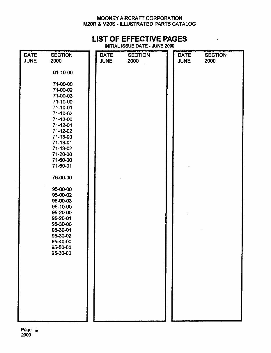 Mooney M20R Illustrated Parts Catalog Manual M20-R - IMPROVED - preview img 6