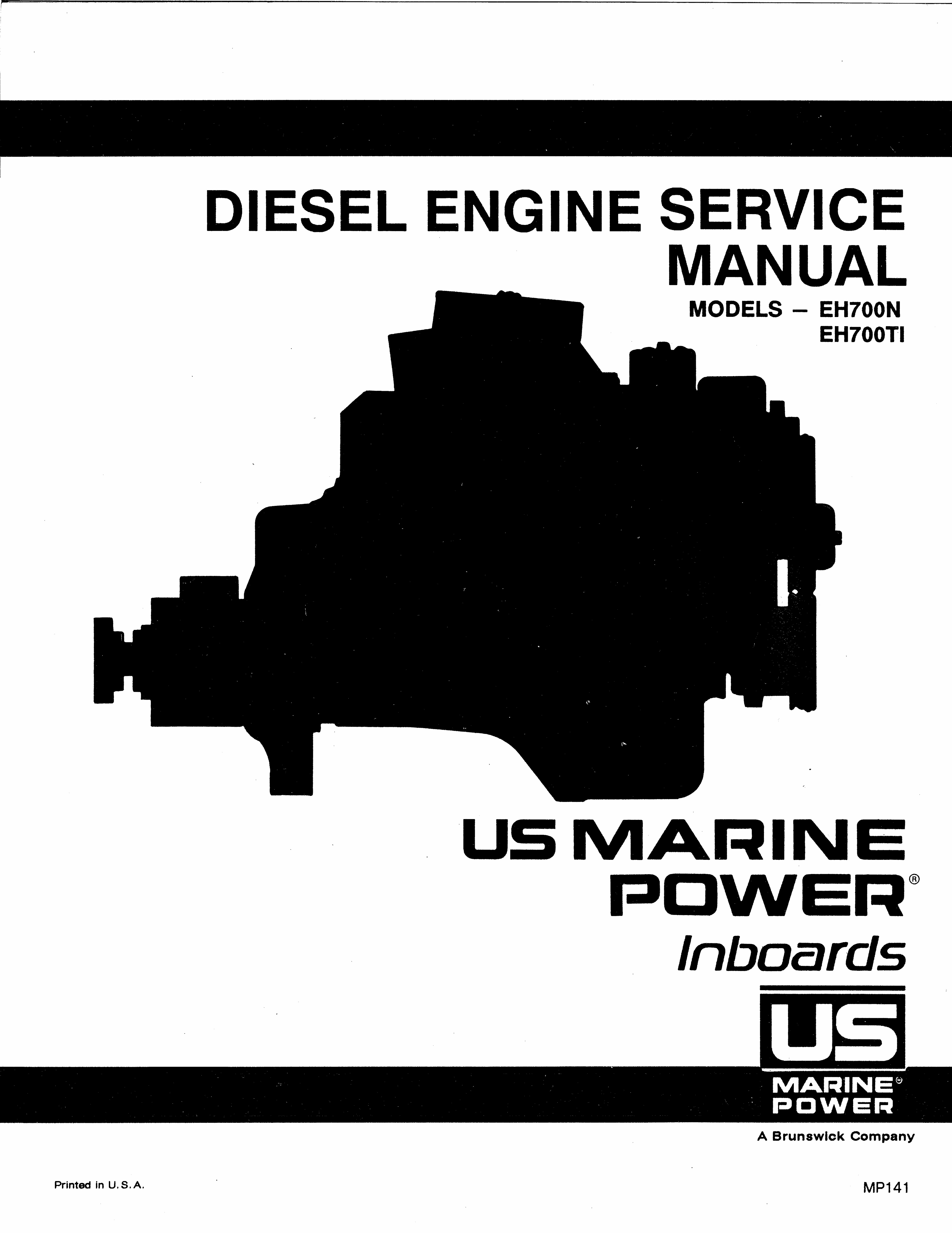 HINO EH700 Diesel Engine Workshop Service Manual preview img 1