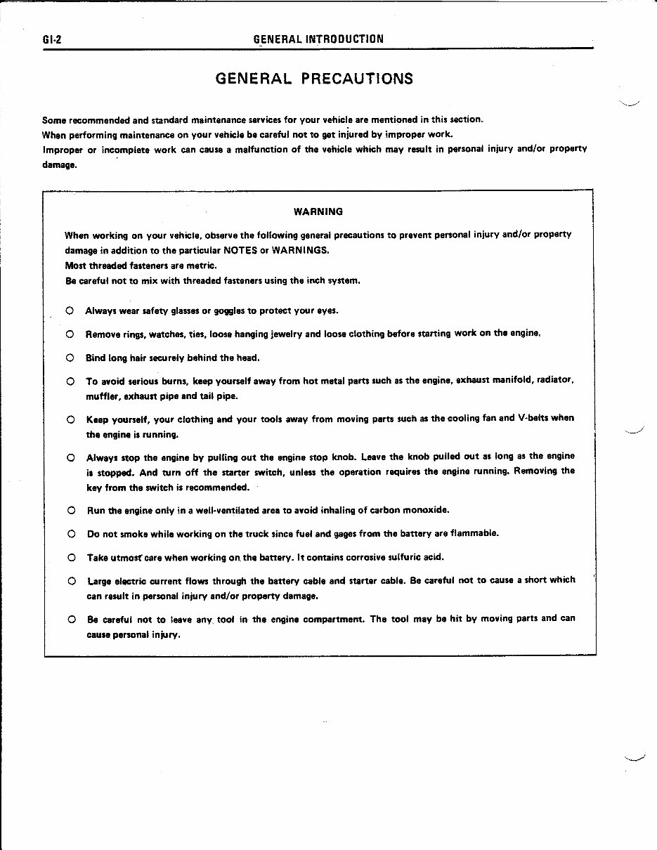HINO EH700 Diesel Engine Workshop Service Manual preview img 8