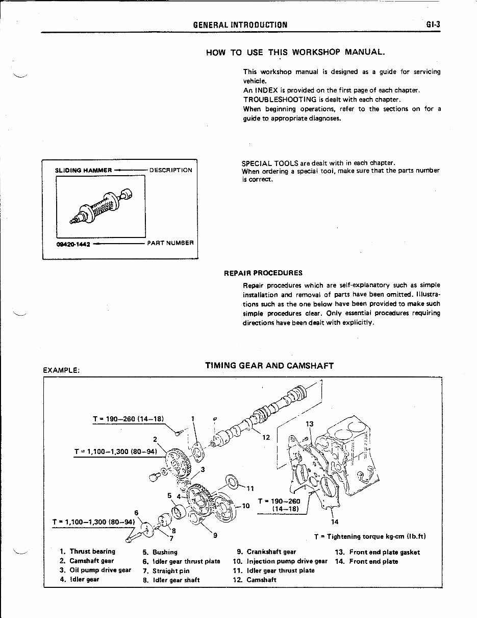 HINO EH700 Diesel Engine Workshop Service Manual preview img 9