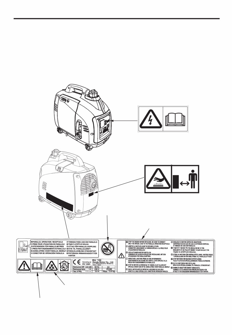 HONDA Generator EU10i EU1000i Shop Repair & Parts Manual preview img 9