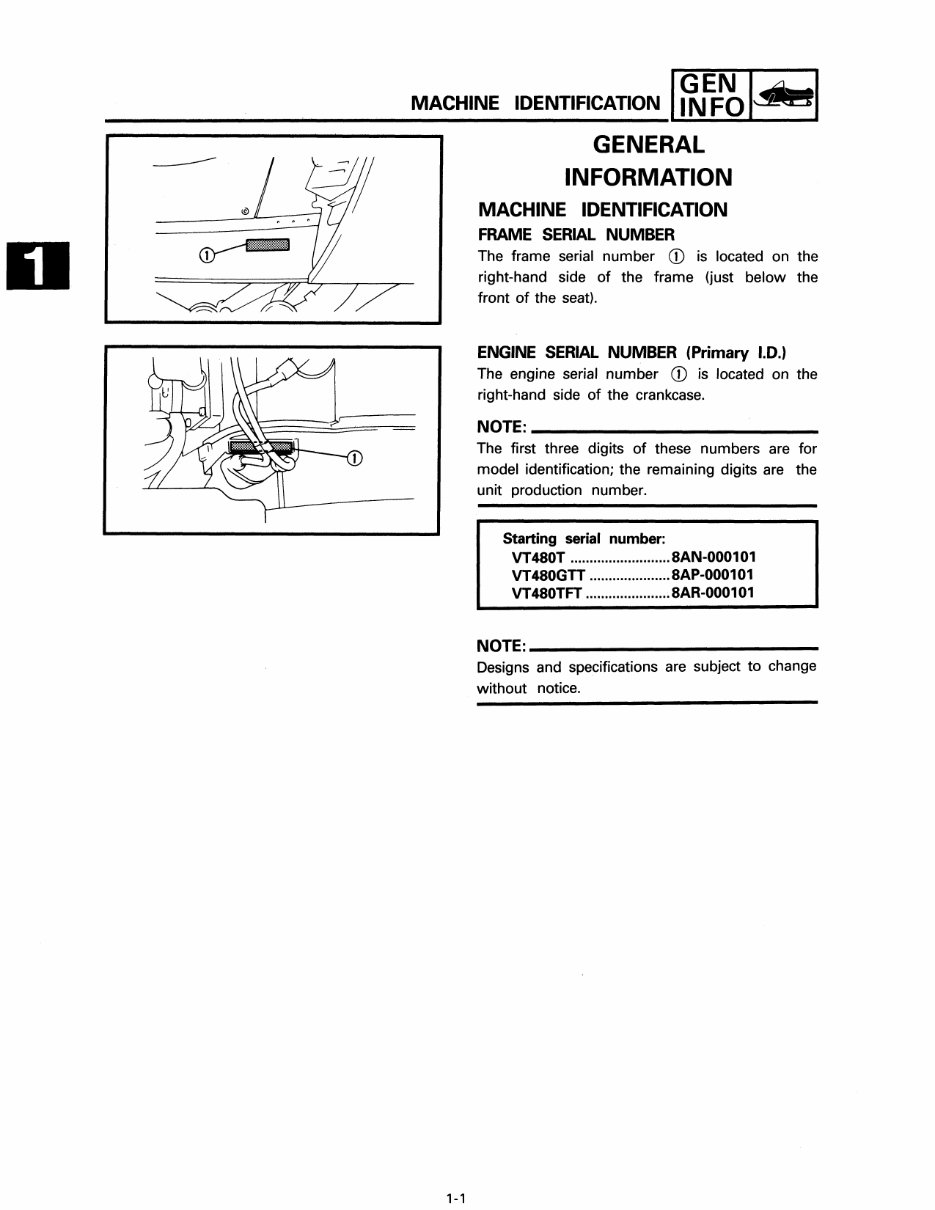 1991-1997 Yamaha Venture VT480 Snowmobile Service Repair Factory Manual INSTANT (1991 1992 1993 1994 1995 1996 1997) preview img 8