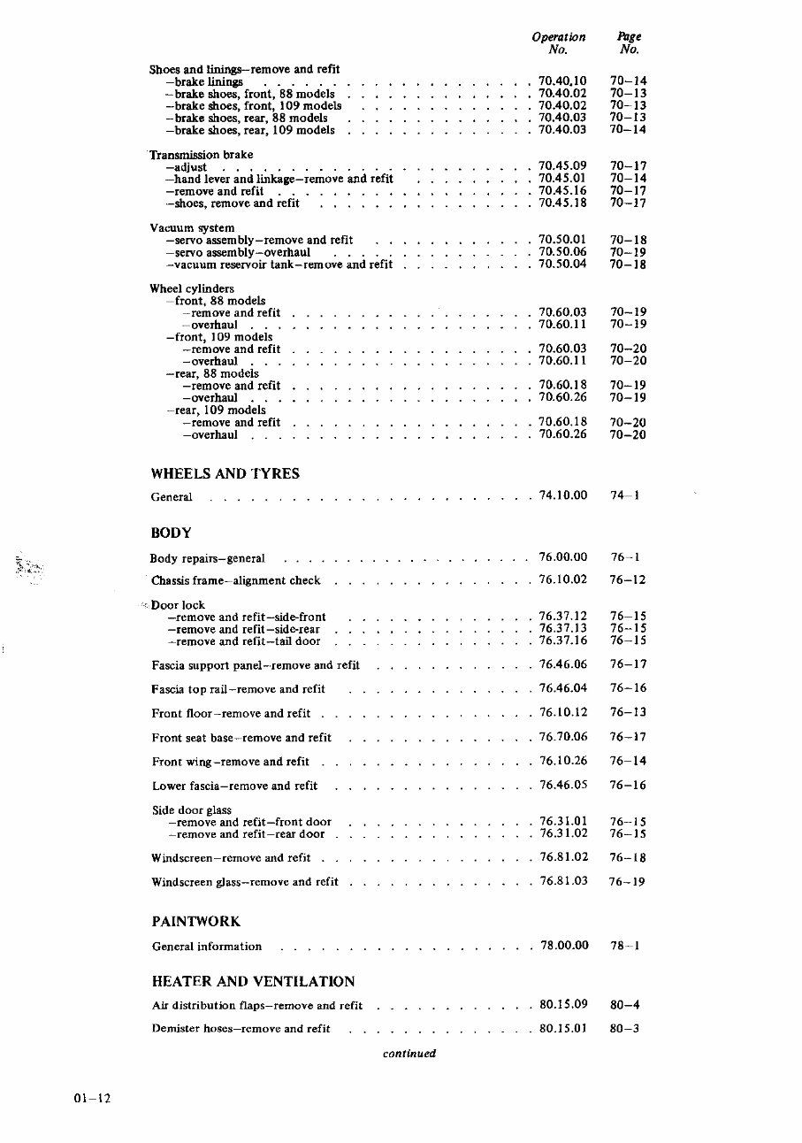 Land Rover Series III Workshop Service repair Manual preview img 10