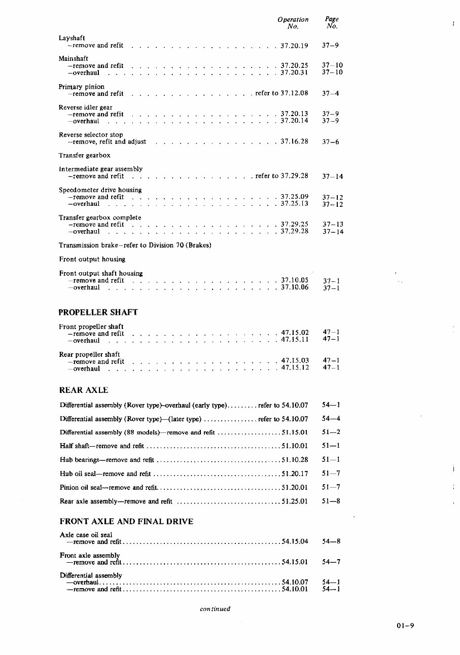 Land Rover Series III Workshop Service repair Manual preview img 7