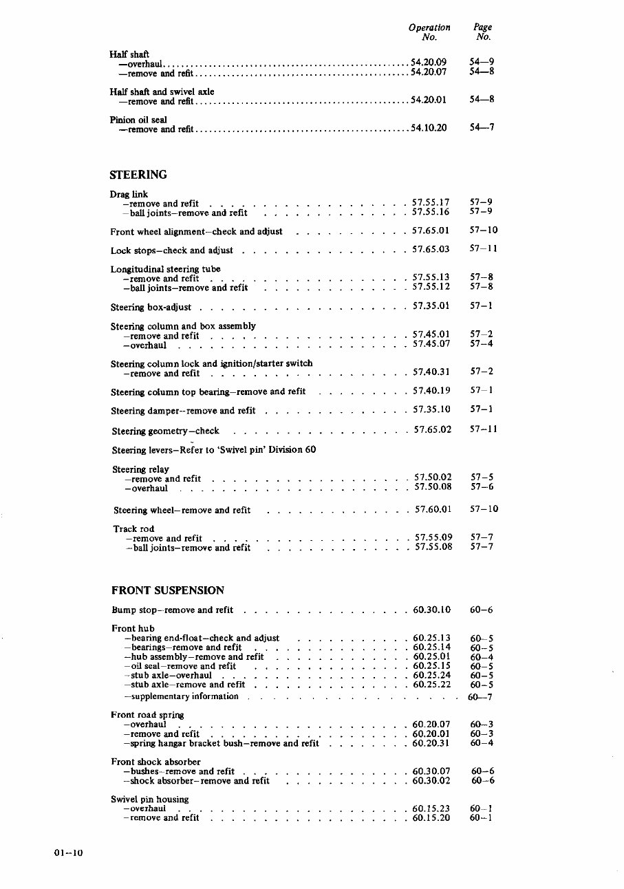 Land Rover Series III Workshop Service repair Manual preview img 8