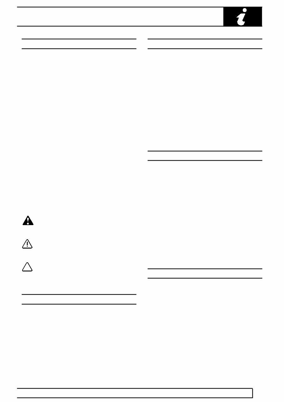 Range Rover P38 Series Shop Manual preview img 6