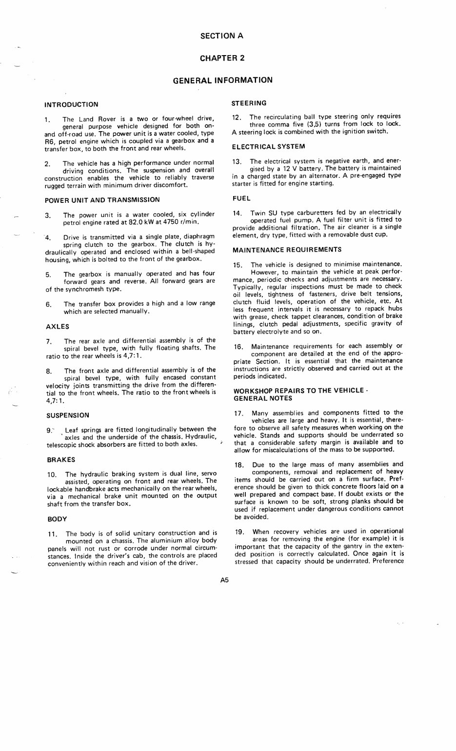Land Rover Series 3 Service Manual preview img 8
