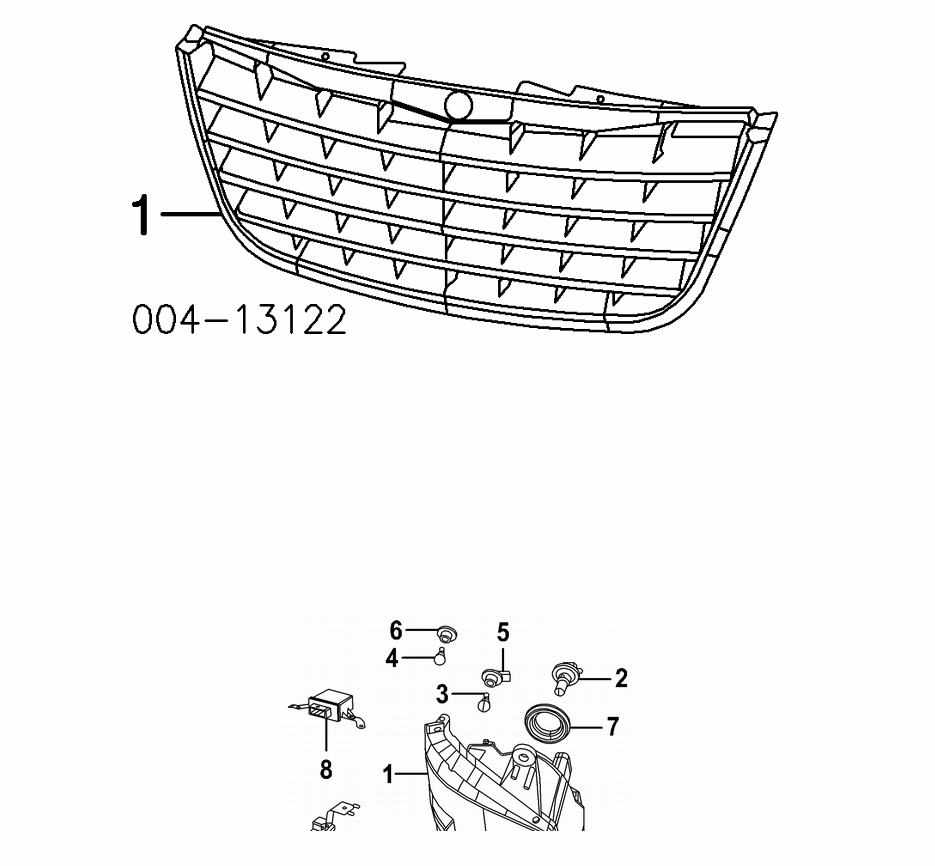 2008 - 2010 Dodge Grand Caravan Parts LIST CATALOG preview img 6