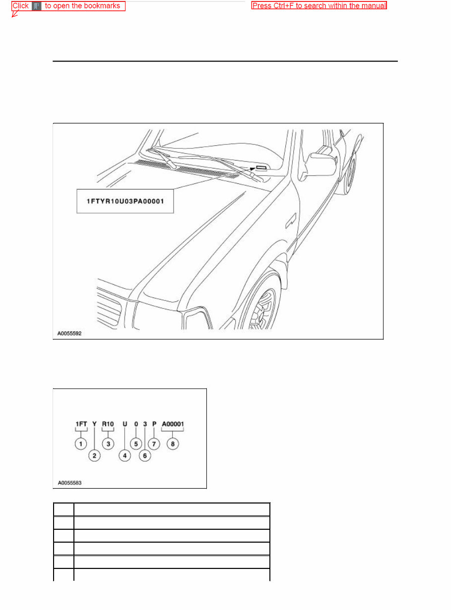 2003 Ford Ranger OEM Service & Repair Manual preview img 1