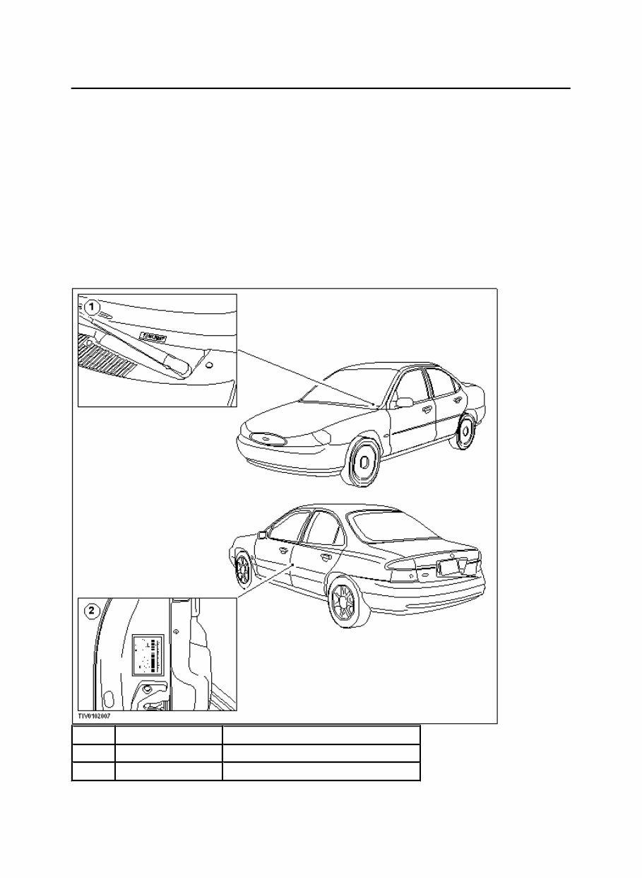 1999 Ford Contour OEM Service & Repair Manual preview img 1